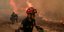 Πυροσβέστες στη μάχη με τη φωτιά στην Αβγαριά στη Β. Εύβοια 