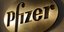 Το λογότυπο της φαρμακοβιομηχανίας Pfizer