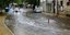 Πλημμυρισμένοι δρόμοι από την κακοκαιρία στα Ιωάννινα