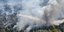 Πυροσβεστικό αεροπλάνο επιχειρεί στη φωτιά στα Βίλια