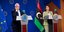 O Ύπατος Εκπρόσωπος της ΕΕ Ζοζέπ Μπορέλ, κατά την επίσκεψή του στην Τρίπολη της Λιβύης, όπως ανέφερε σε δηλώσεις του μετά τη συνάντηση που είχε με την Υπουργό Εξωτερικών της χώρας Νάτζλα Ελ Μαγκούς.
