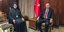 Ο αρχιεπίσκοπος Αμερικής Ελπιδοφόρος με τον Ταγίπ ερντογάν