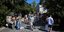Τουρίστες σε πεζόδρομο στην Αθήνα