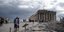 Εικόνα του Παρθενώνα από τον Ιερό Βράχο της Ακρόπολης