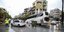 Το λεωφορείο που χάθηκε στην τρύπα στην Καλαμαριά Θεσσαλονίκης την Παρασκευή