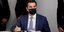 υπουργός Περιβάλλοντος και Ενέργειας Κώστας Σκρέκας μαύρη μάσκα