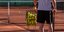 τένις προπονητής γήπεδο ρακέτα
