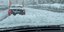 Εγκλωβισμένα αυτοκίνητα στην Αττική Οδό λόγω του χιονιά