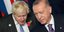 Βρετανός πρωθυπουργός Μπόρις Τζόνσον και Τούρκος πρόεδρος Ρετζέπ Ταγίπ Ερντογαν