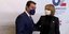υπουργός Περιβάλλοντος και Ενέργειας, Κώστας Σκρέκας με τη Γαλλίδα υπουργό Κλιματικής Μετάβασης, Barbara Pompili