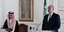 Συνάντηση του Έλληνα ΥΠΕΞ, Νίκου Δένδια, με τον ομόλογό του της Σαουδικής Αραβίας, πρίγκιπα Φαϊζάλ μπιν Φαρχάν αλ Σαούντ
