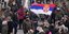Στιγμιότυπο από παλαιότερη διαδήλωση στη Σερβία