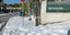 βόρεια προάστια, πεζοδρόμια καλυμμένα από χιόνι