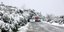 Εντονη χιονόπτωση στο Ηράκλειο