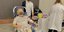 Η αναπληρώτρια υπουργός Υγείας Μίνα Γκάγκα, δίνει αίμα στην εθελοντική αιμοδοσία στο Σύνταγμα