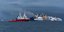 Συνεχίζεται η προσπάθεια κατάσβεσης της φωτιάς στο πλοίο Euroferry Olympia