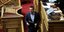 Ο Αλέξης Τσίπρας αποχωρεί από το βήμα της Βουλής