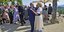 Ο Ρώσος πρόεδρος Πούτιν χορεύει με την τότε ΥΠ Εξ της Αυστρίας, Κάριν Κνάισλ στο γάμο της τον Αύγουστο του 2018