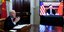 Ο αμερικανός πρόεδρος Τζο Μπάιντεν και ο Κινέζος ομόλογός του Σι Τζινπίνγκ σε τηλεδιάσκεψη