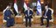 Οι ηγέτες των τριών χωρών σε μια σπάνια σύνοδο στην Αίγυπτο