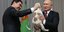 Ο πρώην πρόεδρος του Τουρκμενιστάν με τον Πούτιν