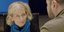 Ο Ουκρανός πρόεδρος Βολόντιμιρ Ζελένσκι και η Βρετανίδα δημοσιογράφος Ζάνι Μίντον Μπίνταζ