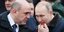 Ο Ρώσος πρόεδρος Βλαντιμίρ Πούτιν με τον πρωθυπουργό Μιχαήλ Μισούστιν