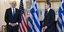 Ο Έλληνας Υπουργός Εξωτερικών Νίκος Δένδιας και ο Αμερικανός Ομόλογός του Άντονι Μπλίνκεν στη συνάντησή τους στην Ουάσιγκτον στις 17 Μαΐου 2022