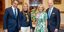 Ο πρόεδρος των ΗΠΑ Τζο Μπάιντεν και ο Έλληνας πρωθυπουργός, Κυριάκος Μητσοτάκης, με τις συζύγους τους στο Λευκό Οίκο