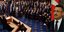 Ο Τούρκος Αντιπρόεδρος Φουάτ Οκτάι ενοχλημένος από το standing ovation στο Κογκρέσο για τον Κυριάκο Μητσοτάκη