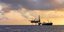 Πλατφόρμα εξόρυξης πετρελαίου στη θάλασσα