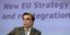 Ο  Αντιπρόεδρος της Ευρωπαϊκής Επιτροπής για την Προώθηση του Ευρωπαϊκού Τρόπου Ζωής, Μαργαρίτης Σχοινάς