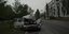 Κατεστραμμένο αυτοκίνητο στο Σεβεροντονέτσκ της Ουκρανίας