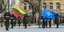 Σημαίες της Λιθουανίας και του ΝΑΤΟ σε στρατιωτική τελετή στο Βίλνιους