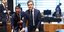 Ο Γάλλος υπουργός Εσωτερικών, Ζεράλ Νταρμανέν στη Σύνοδο των υπουργών για το μετανατευτικό