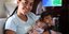 Η Χεορχίνα Ροντριγκεθ αγκαλιά με τη νεογέννητη κόρη της Μπέλα Εσμεράλντα