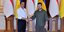 Ο πρόεδρος της Ινδονησίας με τον Βολοντίμιρ Ζελένσκι