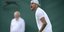 Ο Νικ Κύργιος στο χθεσινό του αγώνα στο Wimbledon