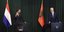 Ο πρωθυπουργός της Ολλανδίας, Μαρκ Ρούτε και ο πρωθυπουργός της Αλβανίας, Έντι Ράμα, σε παλιότερη συνάντησή τους