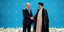 Ο πρόεδρος του Ιράν με τον Βλαντίμιρ Πούτιν 