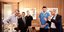 Συνάντηση του Πρωθυπουργού Κυριάκου Μητσοτάκη με τον Πρόεδρο της ΕΟΚ Ευ. Λιόλιο, τον ομοσπονδιακό προπονητή Δ. Ιτούδη και τον διεθνή Κ. Παπανικολάου