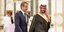 Ο Κυριάκος Μητσοτάκης με τον πρίγκιπα διάδοχο του θρόνου της Σαουδικής Αραβίας, Mohammed bin Salman bin Abdulaziz Al Saud
