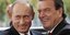 Βλαντιμιρ Πούτιν και Γκέρχαρντ Σρέντερ σε μια φωτογραφία του 2005