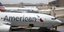 Αεροπλάνα της εταιρίας American Airlines στο διεθνές αεροδρόμιο του Φοίνιξ