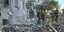 Φωτογραφία που δημοσιεύτηκε στο telegram έπειτα από το ουκρανικό χτύπημα