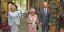 Ο Αμερικανός πρόεδρος Τζο Μπάιντεν με την σύζυγό του Τζιλ και τη βασίλισσα Ελισάβετ στο κάστρο Γουίνδσορ
