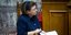 Η Λίνα Μενδώνη στη Βουλή στη συζήτηση για το νομοσχέδιο επιστροφής των αρχαιοτήτων του Κυκλαδικού Πολιτισμού