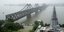 Οι γέφυρες που συνδέουν Κίνα και Βόρειο Κορέα πάνω από τον ποταμό Γιαλού/ Φωτογραφία: AP