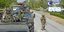 Ρώσοι στρατιώτες στον δρόμο προς Ζαπορίζια