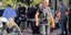 Η σύλληψη του άνδρα που βγήκε δημόσια με πιστόλι στη Θεσσαλονίκη/ Φωτογραφία: Thestival